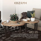 COZAYH Rustic Farmhouse End Table - Image 7