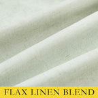 NICETOWN Light Green Blackout Kitchen Curtains 45" Length, Pair of Thermal - Image 8