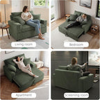 3 in 1 Convertible Sofa Bed，52.8" Pull Out Couch - Image 7