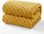 EXQ Home Gentle Soft Fleece Throw Blanket – Cozy Lightweight 3D Imitation - Image 2
