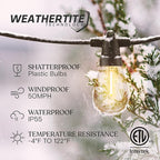 Brightech Ambience Pro Super Bright Solar - 48Ft Remote Control Outdoor String - Image 2