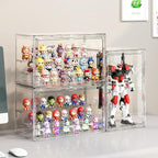 Clear Acrylic Display Case for Collectibles 3 Layer Hobby Figure Display Case - Image 6