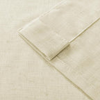 Joydeco Linen Curtains 72 Inch Length 2 Panel Sets, Light Filtering Curtains - Image 7
