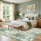 RELEANY Washable 2'x3' Abstract Area Rug - Image 8