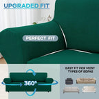 LURKA Stretch Sofa Slipcovers 1 Piece Couch Covers - Image 4