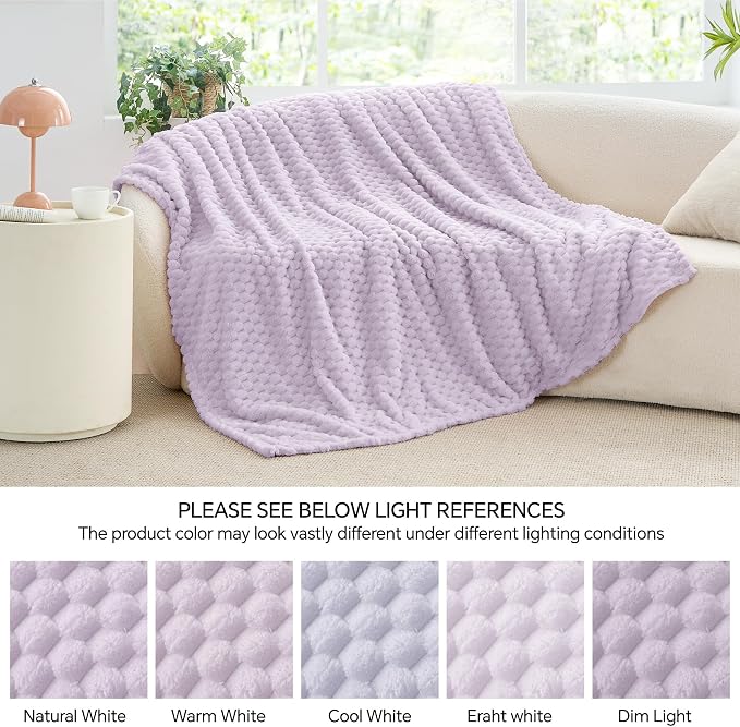 BEDELITE Lavender Throw Blanket - Image 8