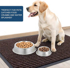 OLANLY 2-Pack Front Door Mats 33x21, Waterproof Heavy-Duty Doormats | Tan - Image 6