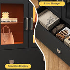 RoyalCraft Black Display Cabinet - Image 5