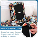 Printed Couch Cushion Covers, Sofa Covers Washable - Image 3