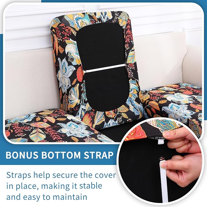 Printed Couch Cushion Covers, Sofa Covers Washable - Image 3