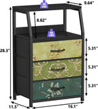 Furnulem Retro Night Stand - Image 3