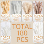 Natural Pampas Grass Mix Bouquet | Dried Pampas Bouquet - Image 3