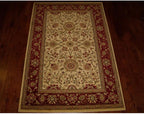 SAFAVIEH Lyndhurst Collection 8' Round Ivory/Red LNH212K Traditional Oriental - Image 2