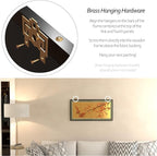 Oriental Furniture Plum Tree on Gold Leaf - Image 4