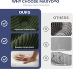 MAXYOYO Oversized Round Chaise Lounge Sofa, Upholstered Lounge Chair - Image 4