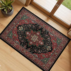 RELEANY Washable Area Rug, Small 2'x3', Water Repellent, Pet Friendly, Vintage by RELEANY