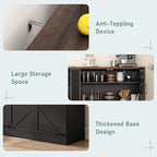 Sideboard Buffet Cabinet with Storage - Image 5