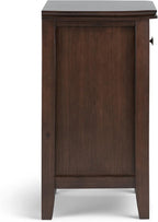 SIMPLIHOME Artisan Solid Wood 24 inch Wide Transitional-Style Bedside - Image 4