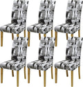 BIETYONE Stretch Dining Chair Covers Set of 6, Soft Removable Washable Kitchen by BIETYONE
