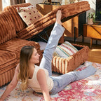 Belffin Modular Sectional Storage Chaise Module - Image 4