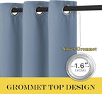 NICETOWN Patio Blackout Curtain Panels - Image 6