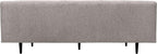 Armen Living Annabelle 80" Modern Gray Fabric Sofa - Image 5