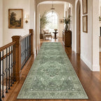 RELEANY Washable Area Rug, Runner 3'x10', Water Repellent, Pet Friendly by RELEANY