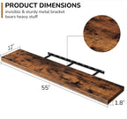 Fun Memories 55 Inch Floating Shelves - Image 3
