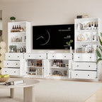 TUSY 71" Large TV Stand Set - Image 4