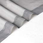 Charcoal Grey Sheer Curtains 14 Inch Length 2 Panels Set, Light Reducing Short - Image 9