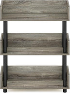 Furinno TURN-N-TUBE Display Shelf, 3-Tier Storage Shelves - Image 6