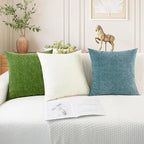 CaliTime Decorative Couch Throw Pillow Covers 26 X 16 Inches Cream | Pack of 2 - Image 5