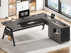 SEDETA L Shaped Computer Desk by SEDETA