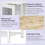 SWTYMIKI Coffee Bar Cabinet Station - Image 7