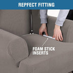 H.VERSAILTEX Wing Chair Slipcover Chair Covers - Image 5