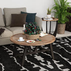 COZAYH Rustic Farmhouse End Table - Image 9