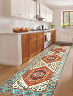 SERISSA 2'6"x12' Washable Non Slip Boho Runner Rug - Image 2