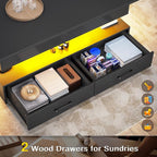 SEDETA 40" Lift Top Coffee Table, Coffee Tables - Image 5