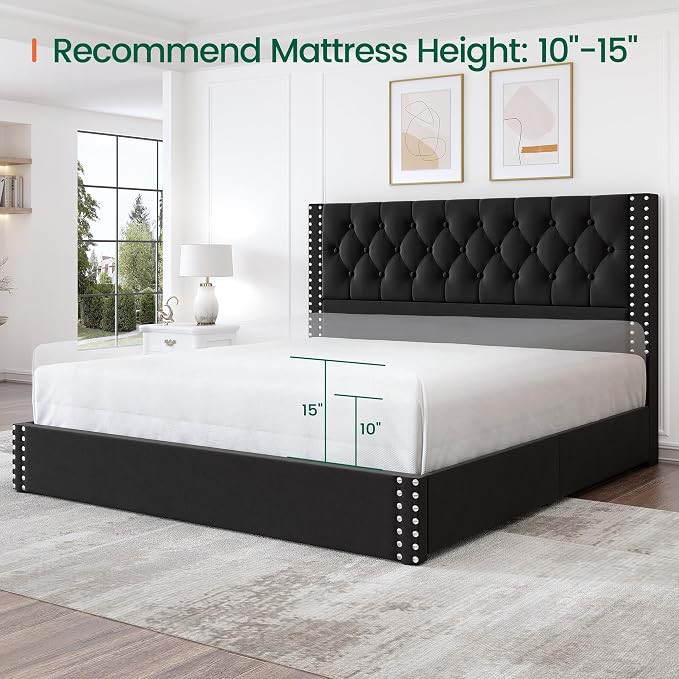 LARMACE King Size Bed Frame - Image 7