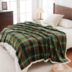 PU MEI Sherpa Fleece Throw Blanket 80" x 90" Reversible Plush Fluffy Large Big - Image 2