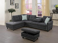 Wakefit Sectional Sofa Couch, Modern 4-Seaters Living Room Furniture Sets by Wakefit