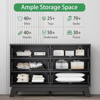 Xixini Fluted Dresser for Bedroom - Image 3