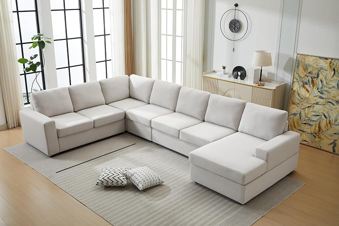 Ball & Cast 147" L-Shaped Sectional Couch - Image 6