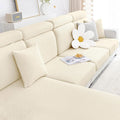 Smiry Waterproof Couch Cushion Covers, Stretch Jacquard Thick Sofa Cushion by Smiry