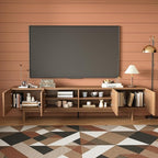 86.61" Mid-Century Modern TV Stand - Image 6