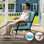 24x24 Inch Outdoor Chair Cushions Set of 4, Patio Furniture Cushions - Image 4