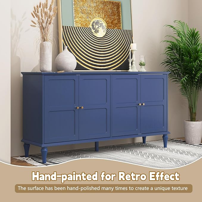ARTPOWER 58'' Sideboard Buffet Cabinet - Image 4