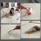 OHSIO Sectional Couch Covers, Wear Resistant Stretch Sofa Covers Washable Soft - Image 3