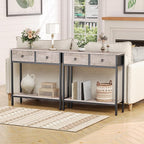 HOOBRO 29.5" Narrow Console Table - Image 2