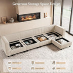 Belffin 5 Seats L Shaped Sectional Couch - Image 3